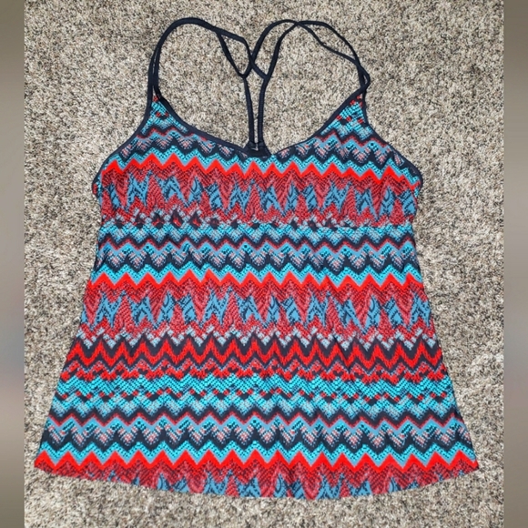 Mossimo Supply Co.| Western Pattern Tankini Top - Picture 1 of 4